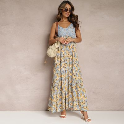 Sukienka boho Renee ze sklepu: renee.pl w kategorii: Sukienki - zdjęcie 6BEED23A-9DF-769_306828