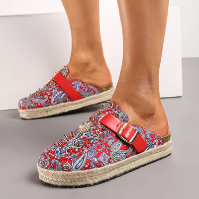 Espadryle damskie w stylu boho Renee ze sklepu: renee.pl w kategorii: Espadryle damskie - zdjęcie 6BEED23A-9DF-769_307650