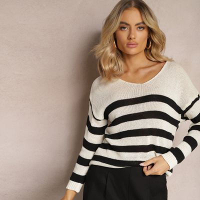 Sweter damski casual Renee ze sklepu: renee.pl w kategorii: Swetry damskie - zdjęcie 6BEED23A-9DF-769_308358
