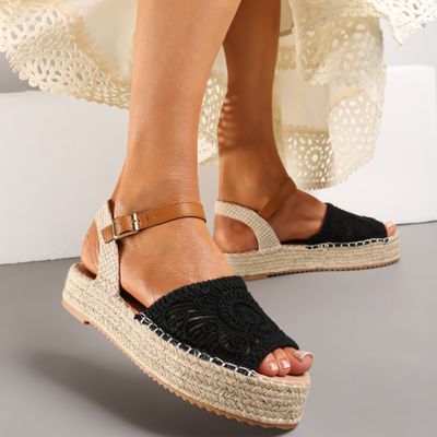 Espadryle damskie na lato Renee ze sklepu: renee.pl w kategorii: Espadryle damskie - zdjęcie 6BEED23A-9DF-769_312378