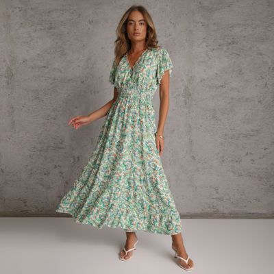 Sukienka na wiosnę boho Renee ze sklepu: renee.pl w kategorii: Sukienki - zdjęcie 6BEED23A-9DF-769_314490