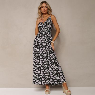 Sukienka trapezowa casual Renee ze sklepu: renee.pl w kategorii: Sukienki - zdjęcie 6BEED23A-9DF-769_316440