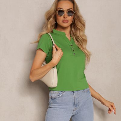 Bluzka damska casual Renee ze sklepu: renee.pl w kategorii: Bluzki damskie - zdjęcie 6BEED23A-9DF-769_318805