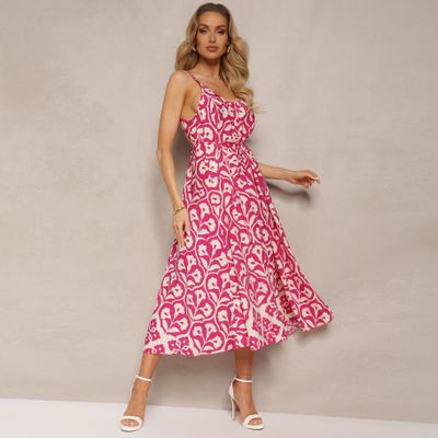 Renee - Sukienka boho ze sklepu: renee.pl w kategorii: Sukienki - zdjęcie 6BEED23A-9DF-769_321474
