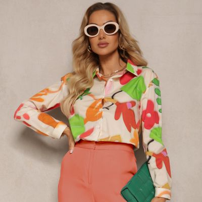 Koszula damska Renee ze sklepu: renee.pl w kategorii: Koszule damskie - zdjęcie 6BEED23A-9DF-769_321551