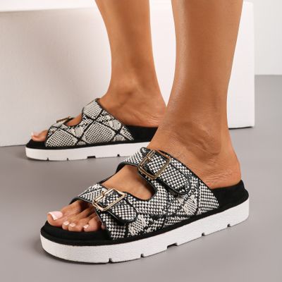 Klapki damskie na lato Renee ze sklepu: renee.pl w kategorii: Klapki damskie - zdjęcie 6BEED23A-9DF-769_321756