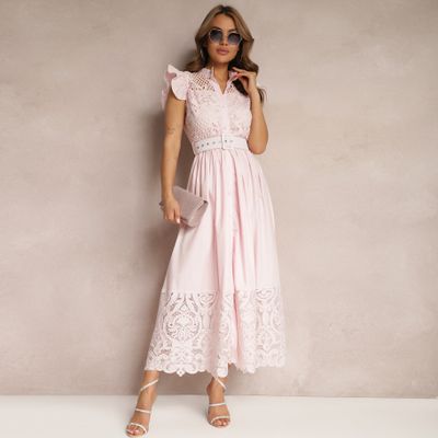 Sukienka elegancka Renee ze sklepu: renee.pl w kategorii: Sukienki - zdjęcie 6BEED23A-9DF-769_321998