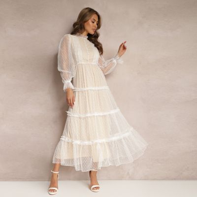 Sukienka w stylu boho Renee ze sklepu: renee.pl w kategorii: Sukienki - zdjęcie 6BEED23A-9DF-769_322765