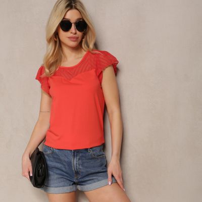 Bluzka damska Renee ze sklepu: renee.pl w kategorii: Bluzki damskie - zdjęcie 6BEED23A-9DF-769_323628
