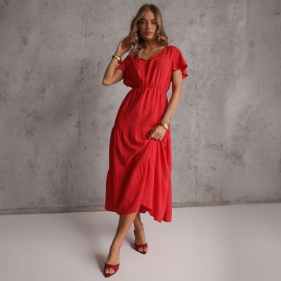 Sukienka boho Renee ze sklepu: renee.pl w kategorii: Sukienki - zdjęcie 6BEED23A-9DF-769_323740