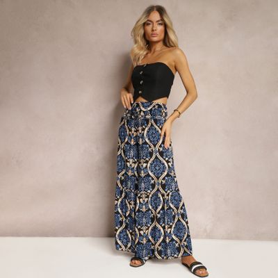 Spodnie damskie boho Renee ze sklepu: renee.pl w kategorii: Spodnie damskie - zdjęcie 6BEED23A-9DF-769_325318