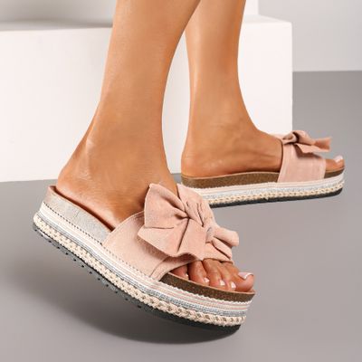 Klapki damskie na lato Renee ze sklepu: renee.pl w kategorii: Klapki damskie - zdjęcie 6BEED23A-9DF-769_325510