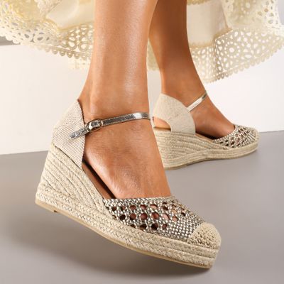 Espadryle damskie na lato Renee ze sklepu: renee.pl w kategorii: Espadryle damskie - zdjęcie 6BEED23A-9DF-769_325542