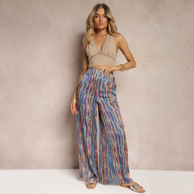 Spodnie damskie boho Renee ze sklepu: renee.pl w kategorii: Spodnie damskie - zdjęcie 6BEED23A-9DF-769_330104