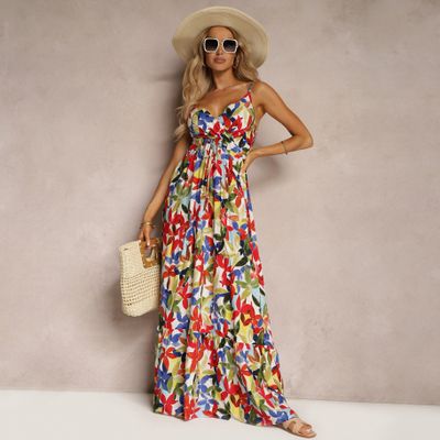 Sukienka na lato boho Renee ze sklepu: renee.pl w kategorii: Sukienki - zdjęcie 6BEED23A-9DF-769_330390