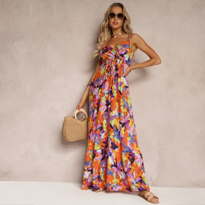 Renee - Sukienka boho ze sklepu: renee.pl w kategorii: Sukienki - zdjęcie 6BEED23A-9DF-769_330394