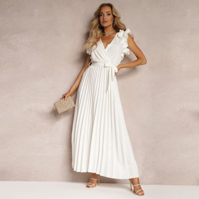 Sukienka elegancka Renee ze sklepu: renee.pl w kategorii: Sukienki - zdjęcie 6BEED23A-9DF-769_330583