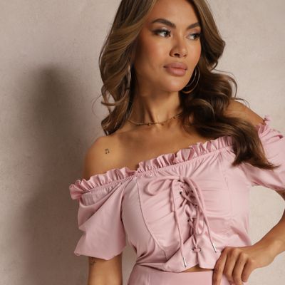 Bluzka damska wiosenna Renee ze sklepu: renee.pl w kategorii: Bluzki damskie - zdjęcie 6BEED23A-9DF-769_332643