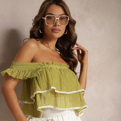 Bluzka damska Renee ze sklepu: renee.pl w kategorii: Bluzki damskie - zdjęcie 6BEED23A-9DF-769_332652