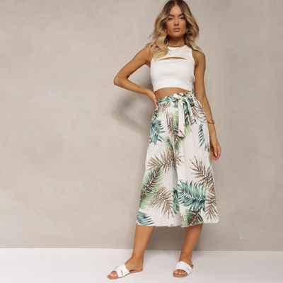 Spodnie damskie casual Renee ze sklepu: renee.pl w kategorii: Spodnie damskie - zdjęcie 6BEED23A-9DF-769_333466