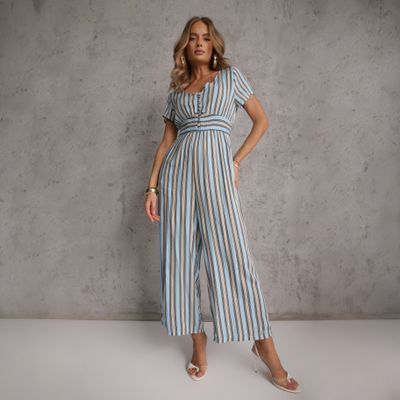 Kombinezon damski casual na wiosnę Renee ze sklepu: renee.pl w kategorii: Kombinezony damskie - zdjęcie 6BEED23A-9DF-769_334799