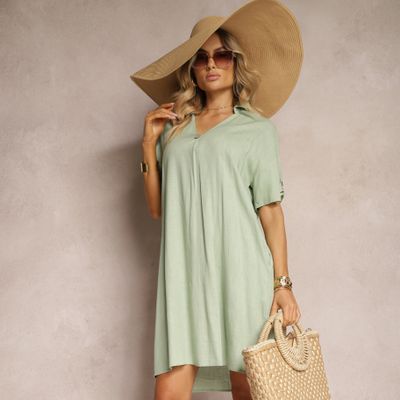 Sukienka oversize Renee ze sklepu: renee.pl w kategorii: Sukienki - zdjęcie 6BEED23A-9DF-769_336012