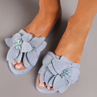 Klapki damskie na lato Renee ze sklepu: renee.pl w kategorii: Klapki damskie - zdjęcie 6BEED23A-9DF-769_336216