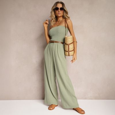 Kombinezon damski na lato casual Renee ze sklepu: renee.pl w kategorii: Kombinezony damskie - zdjęcie 6BEED23A-9DF-769_338149