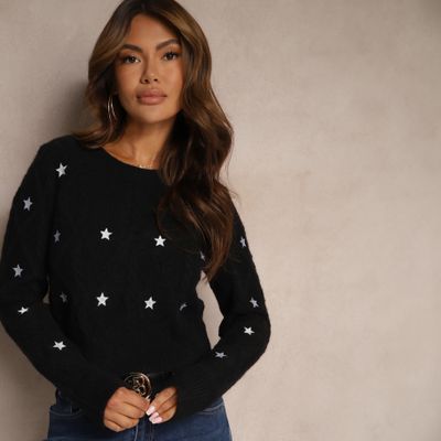Sweter damski casual Renee ze sklepu: renee.pl w kategorii: Swetry damskie - zdjęcie 6BEED23A-9DF-769_342252