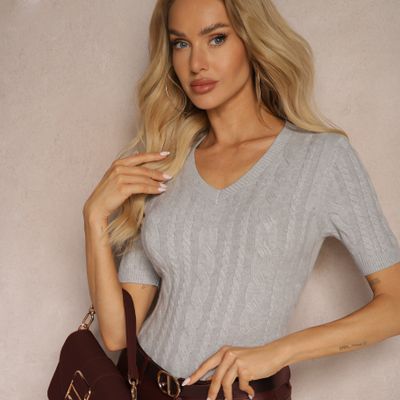 Bluzka damska casual Renee ze sklepu: renee.pl w kategorii: Bluzki damskie - zdjęcie 6BEED23A-9DF-769_342849