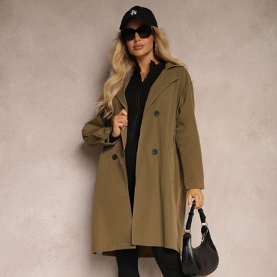 Płaszcz damski Renee ze sklepu: renee.pl w kategorii: Płaszcze damskie - zdjęcie 6BEED23A-9DF-769_344391