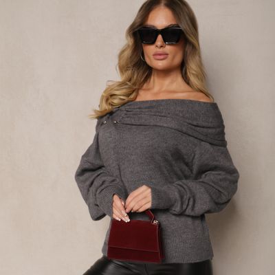Renee - Sweter damski na zimę ze sklepu: renee.pl w kategorii: Swetry damskie - zdjęcie 6BEED23A-9DF-769_346307