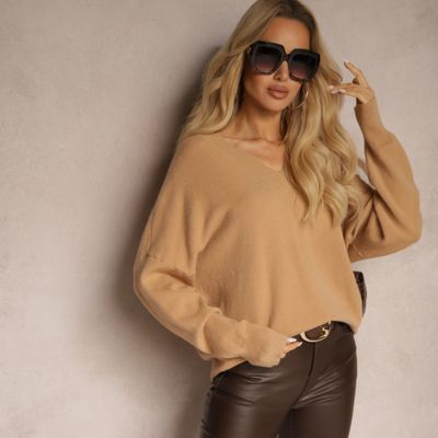 Sweter damski casual Renee ze sklepu: renee.pl w kategorii: Swetry damskie - zdjęcie 6BEED23A-9DF-769_346506