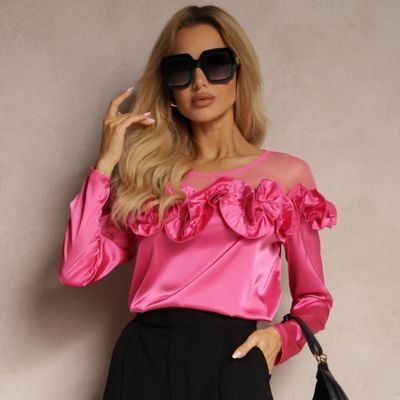 Bluzka damska boho Renee ze sklepu: renee.pl w kategorii: Bluzki damskie - zdjęcie 6BEED23A-9DF-769_346517