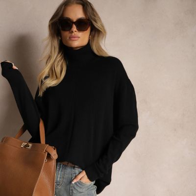 Sweter damski casual Renee ze sklepu: renee.pl w kategorii: Swetry damskie - zdjęcie 6BEED23A-9DF-769_346556
