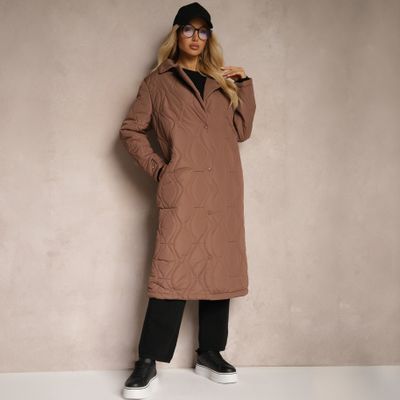 Płaszcz damski Renee ze sklepu: renee.pl w kategorii: Płaszcze damskie - zdjęcie 6BEED23A-9DF-769_346713