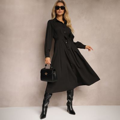 Sukienka casual koszulowa Renee ze sklepu: renee.pl w kategorii: Sukienki - zdjęcie 6BEED23A-9DF-769_346792