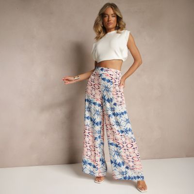 Spodnie damskie w stylu boho na wiosnę Renee ze sklepu: renee.pl w kategorii: Spodnie damskie - zdjęcie 6BEED23A-9DF-769_347102