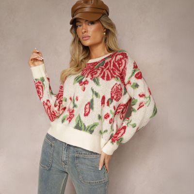 Sweter damski na zimę Renee ze sklepu: renee.pl w kategorii: Swetry damskie - zdjęcie 6BEED23A-9DF-769_348064