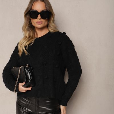 Sweter damski casual Renee ze sklepu: renee.pl w kategorii: Swetry damskie - zdjęcie 6BEED23A-9DF-769_348419