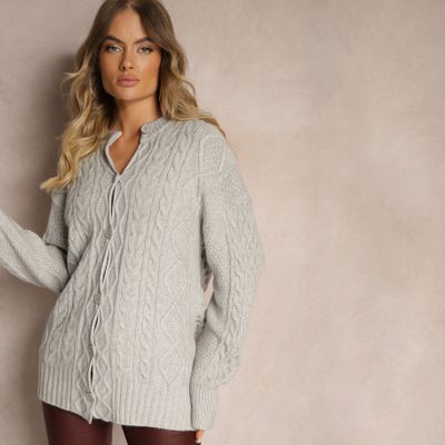 Renee - Sweter damski casualowy ze sklepu: renee.pl w kategorii: Swetry damskie - zdjęcie 6BEED23A-9DF-769_349225