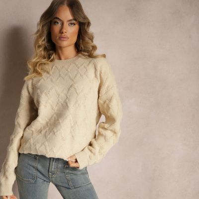 Sweter damski na zimę Renee ze sklepu: renee.pl w kategorii: Swetry damskie - zdjęcie 6BEED23A-9DF-769_349237