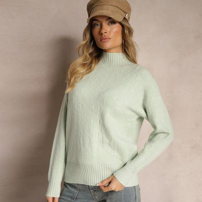 Sweter damski na zimę Renee ze sklepu: renee.pl w kategorii: Swetry damskie - zdjęcie 6BEED23A-9DF-769_349261
