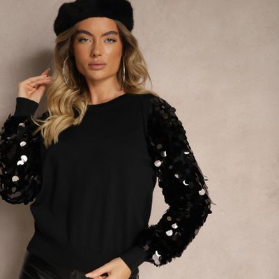 Sweter damski na zimę Renee ze sklepu: renee.pl w kategorii: Swetry damskie - zdjęcie 6BEED23A-9DF-769_350406