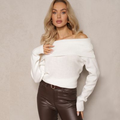 Renee - Sweter damski casualowy ze sklepu: renee.pl w kategorii: Swetry damskie - zdjęcie 6BEED23A-9DF-769_350813