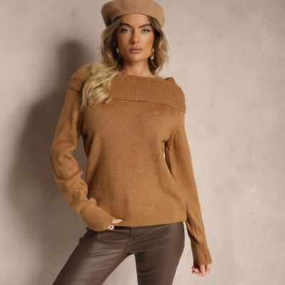 Sweter damski na zimę Renee ze sklepu: renee.pl w kategorii: Swetry damskie - zdjęcie 6BEED23A-9DF-769_350815