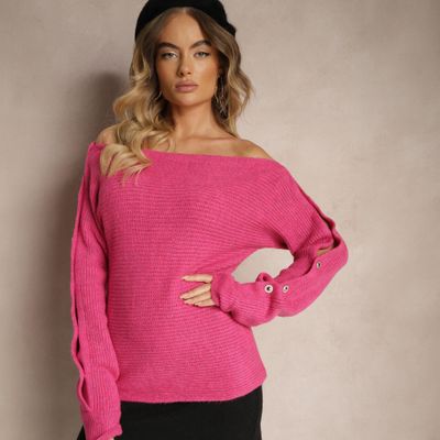 Renee - Sweter damski casualowy ze sklepu: renee.pl w kategorii: Swetry damskie - zdjęcie 6BEED23A-9DF-769_351120