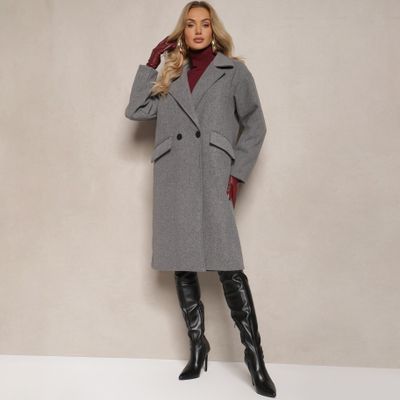 Płaszcz damski Renee ze sklepu: renee.pl w kategorii: Płaszcze damskie - zdjęcie 6BEED23A-9DF-769_351161