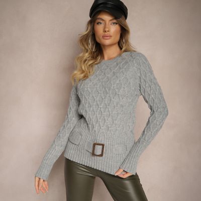 Sweter damski na zimę Renee ze sklepu: renee.pl w kategorii: Swetry damskie - zdjęcie 6BEED23A-9DF-769_351163