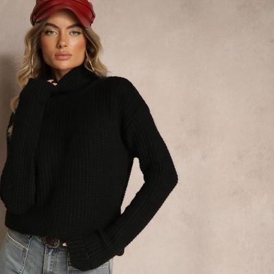 Sweter damski na zimę Renee ze sklepu: renee.pl w kategorii: Swetry damskie - zdjęcie 6BEED23A-9DF-769_351174